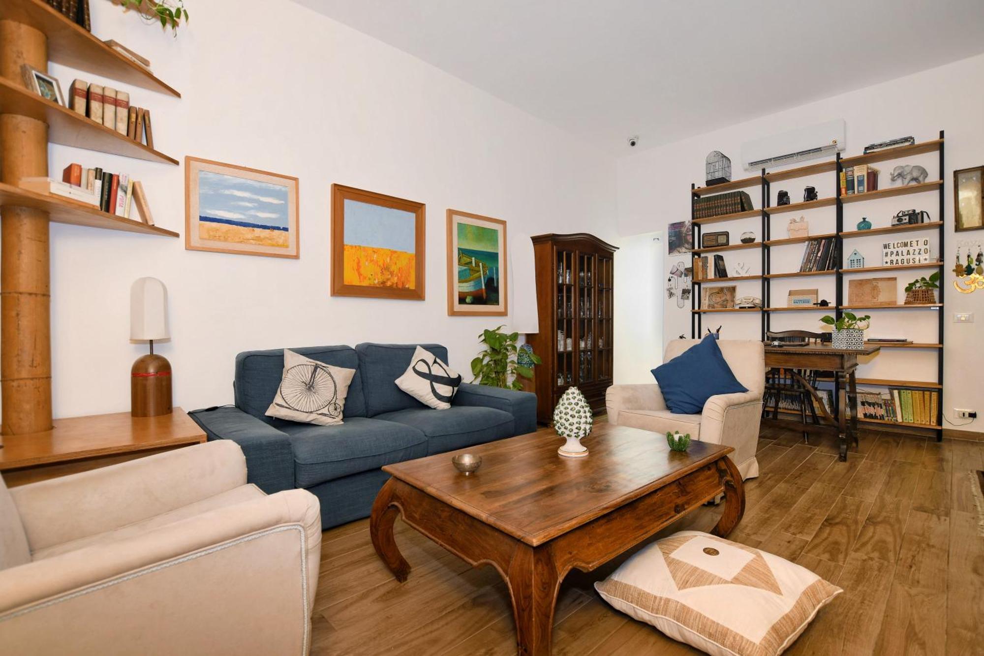 Iflat Palazzo Ragusi Apartment Palermo Bagian luar foto
